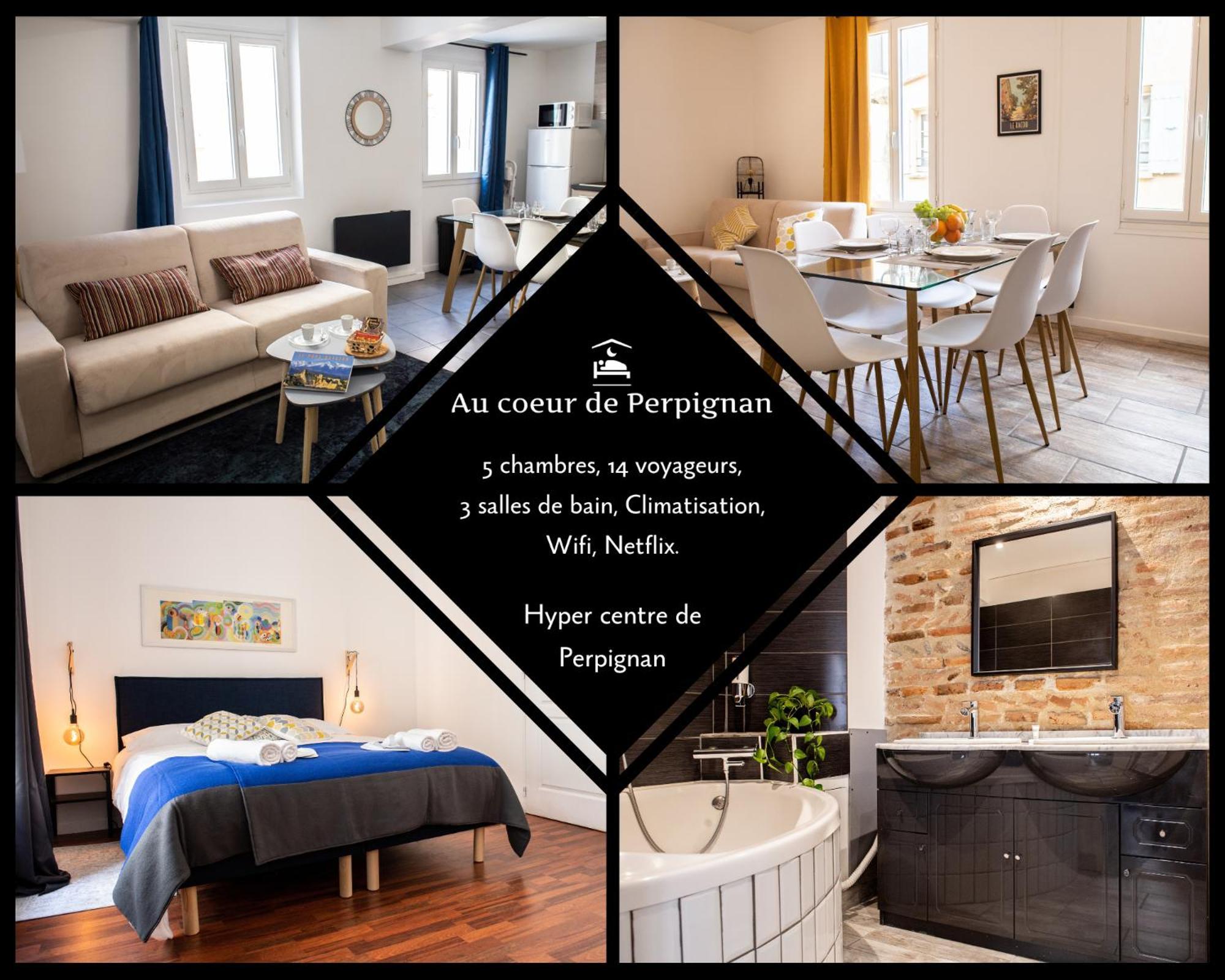 Au Coeur De Perpignan Apartment Екстериор снимка